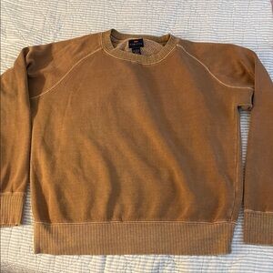 Classic Tan Crewneck Sweater